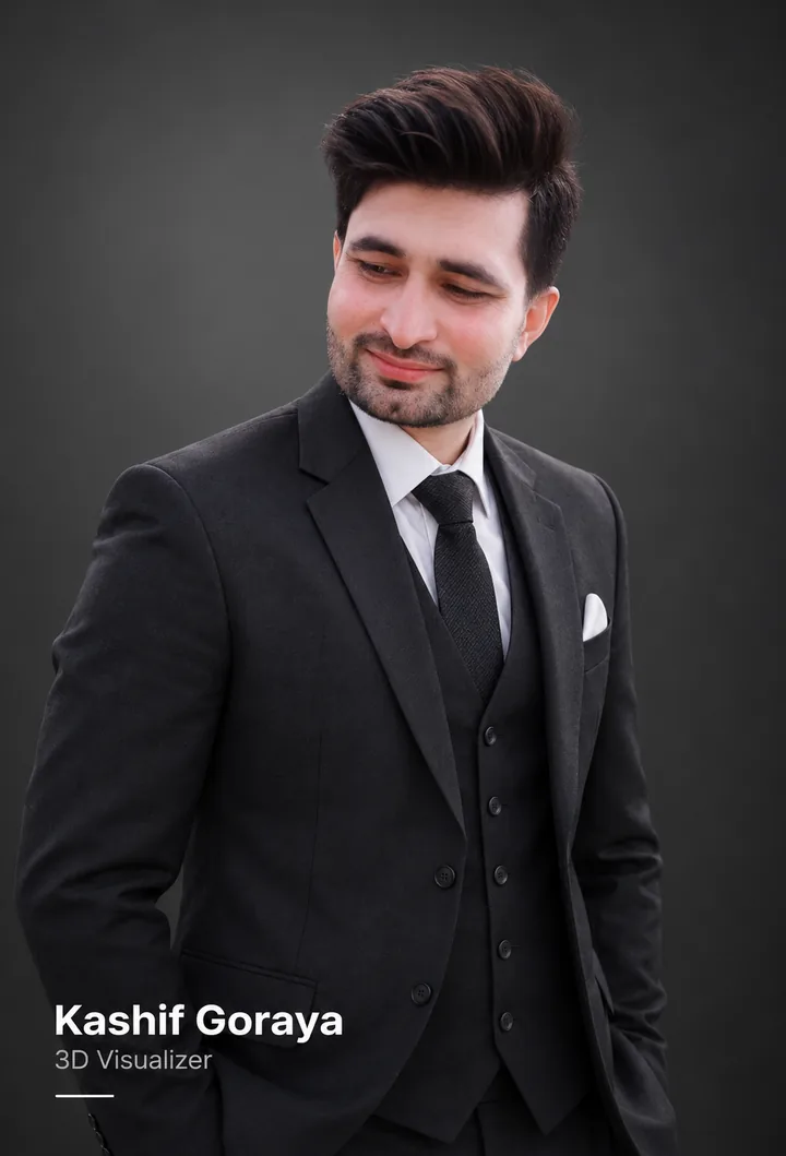 Kashif Goraya, 3D Visualizer at AK Architects